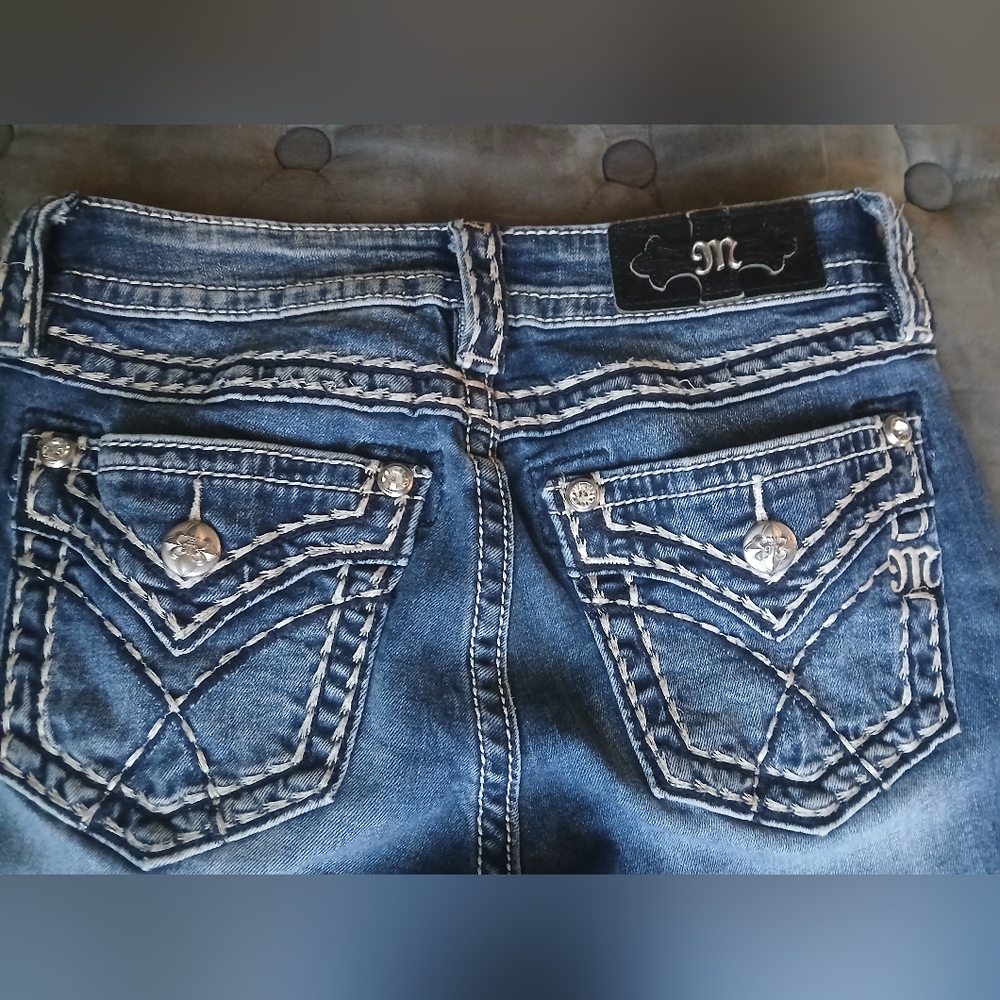 Miss Me Boot Cut Jeans - Picture 4 of 6